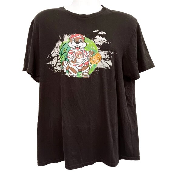 Buc-ees Other - BUC-EES Halloween T-Shirt Mens XL Black Cotton with Boo Crew